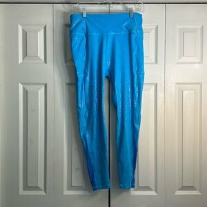 Crowned Athletics Beauty Sleep Princess Leggings - Blue